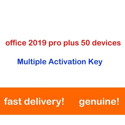 Genuine 100% Office 2019 License Key Multiple Activation Product