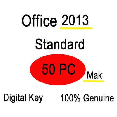 Genuine Multilingual Office 2013 Professional Plus Product Key 50 PC