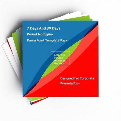 Pack de modèles PowerPoint sans expiration pour périodes de 7 et 30 jours, conçus pour les présentations d'entreprise et les sessions de formation