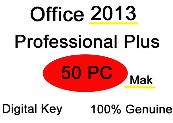 Permis 2013 d'utilisateur de la clé 50 de produit de Mme Office de  de vie d'email