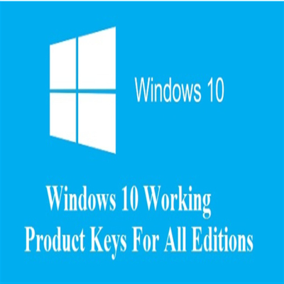 Code à la maison d'activation de 64Bit Windows 10 pouvant être mis à jour, X32 clé de produit d'activation de la victoire 10