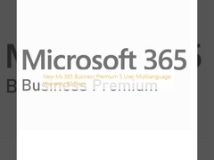 Nouveau MS 365 Business Premium 5 utilisateur Garantie multilingue 90 jours