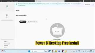 Comment installer Power BI Desktop sur Windows gratuitement