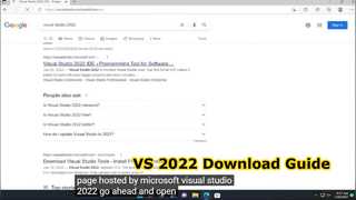 Comment télécharger Visual Studio 2022 pour l’installer ?